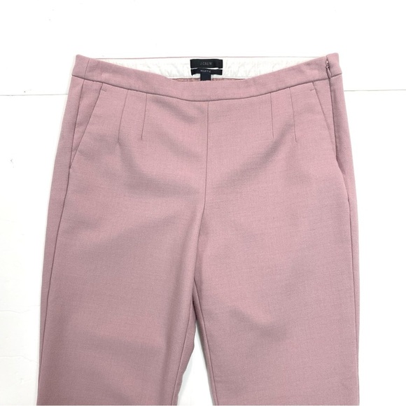 J.Crew Martie Wool Blend Pants in Pink Size 8 Style E0899 - Picture 3 of 9